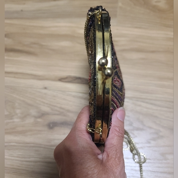 Vintage art deco beaded purse - Picture 2 of 10